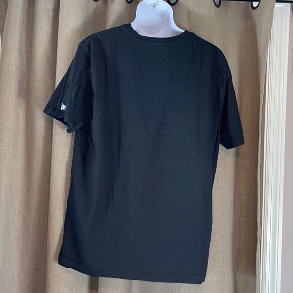 New Era Black Tee with Red and Green Accents - Picture 4 of 8